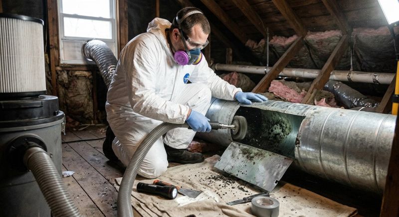 Attic Mold Removal in Bergen County, NJ