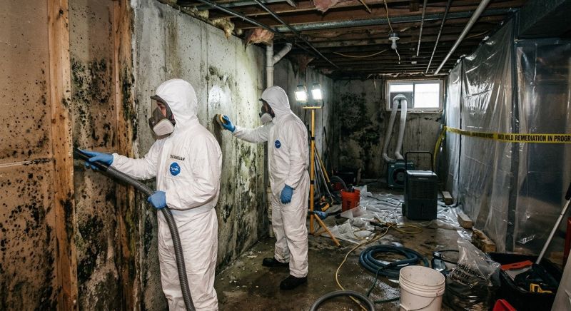 Basement Mold Remediation in Frisco, TX
