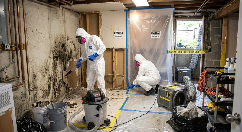 Basement Mold Remediation in Fort Worth, TX