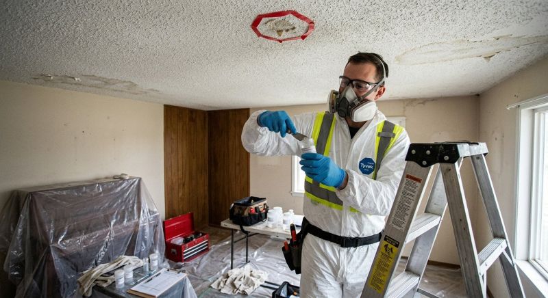 Ceiling Asbestos Testing in Essex County, NJ