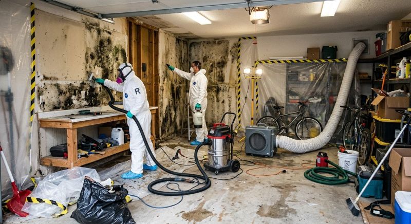 Garage Mold Remediation in Boca Raton, FL