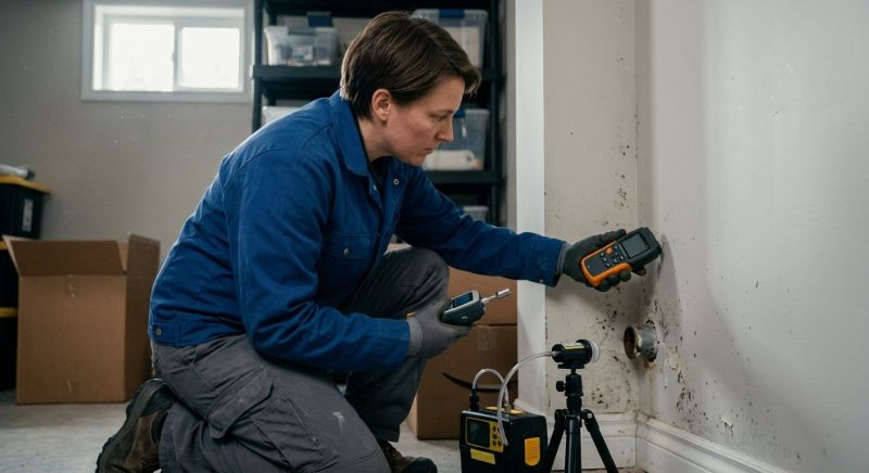 Mold Detection in Denton, TX